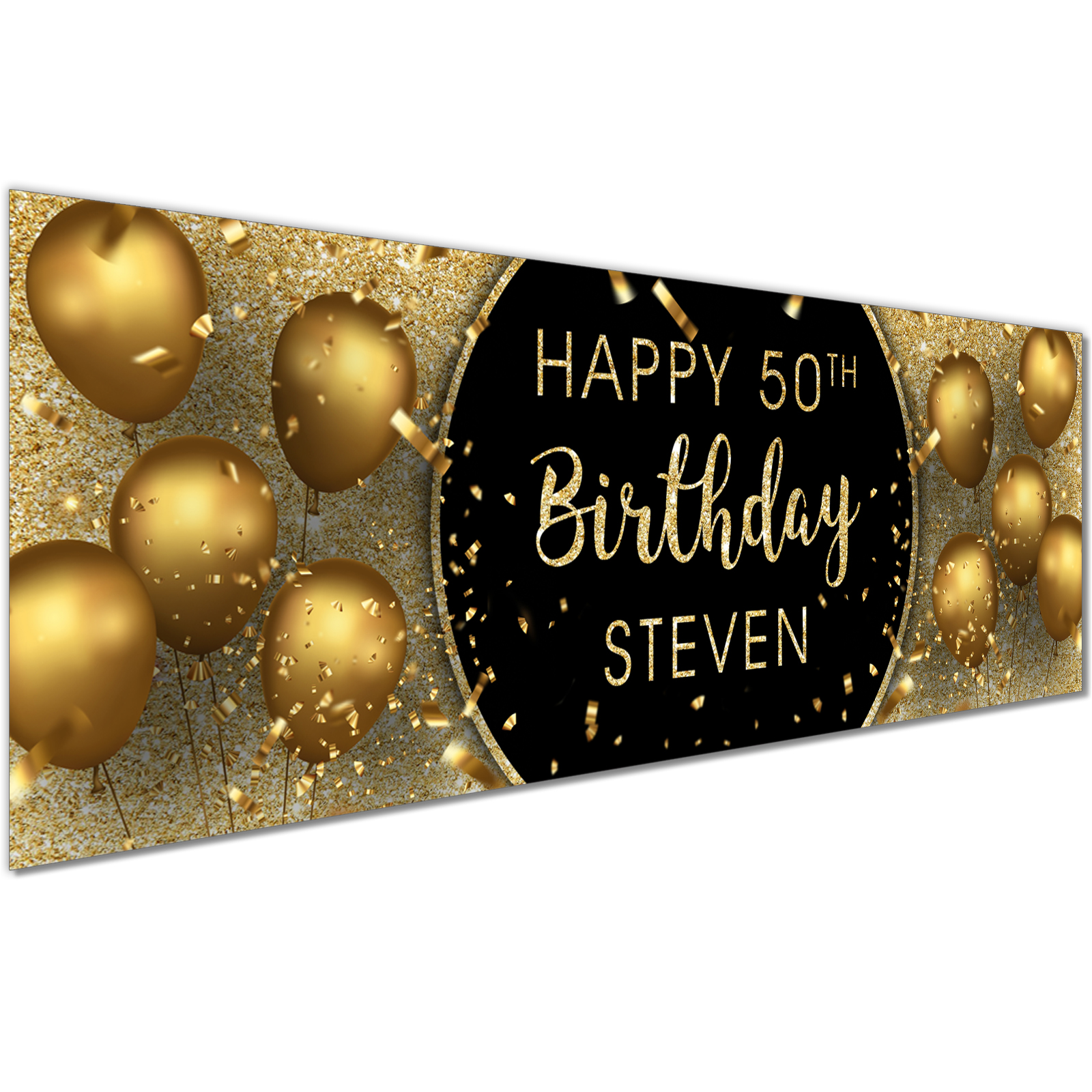 Happy Birthday Personalised Banners Girl Boy Selfie Frame