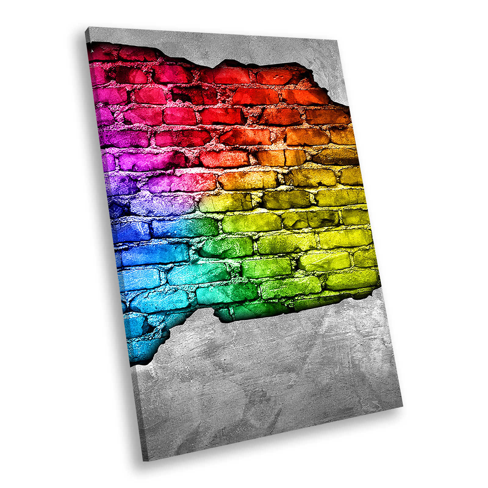 Colorful Wall Portrait Abstract Canvas Wall Art Large Picture Prints - Picture 1 of 7